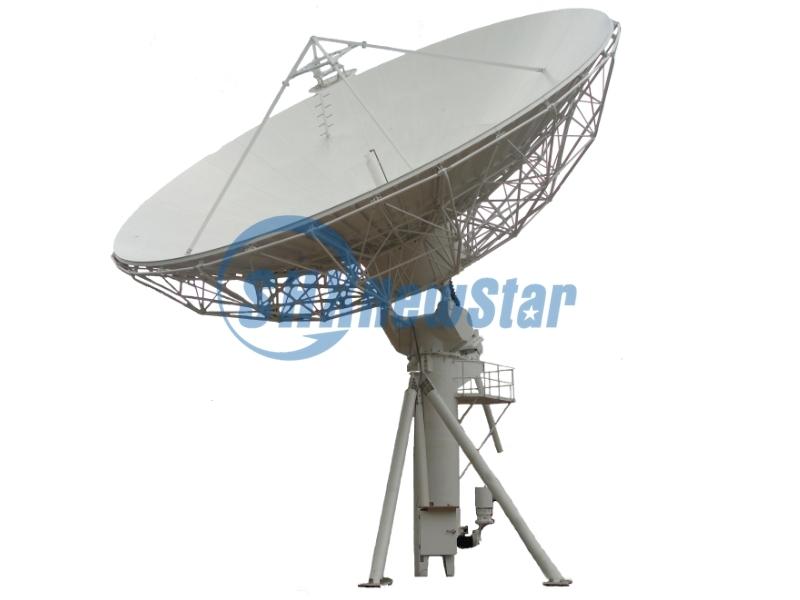 11m large satellite dish